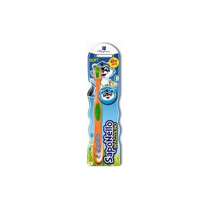 Saponello Children's Soft Toothbrush 6 Years+