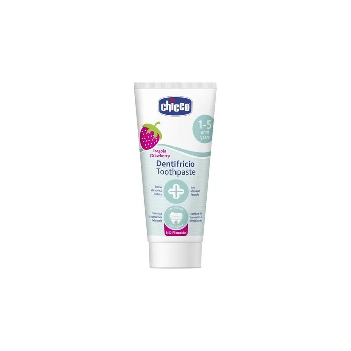 Chicco Toothpaste Strawberry Flavor Fluoride-Free 50ml