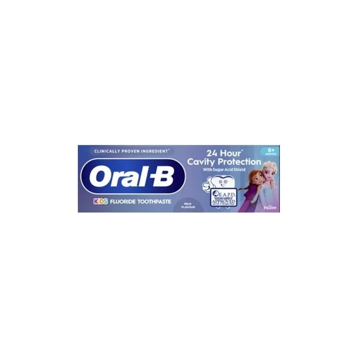 Oralb Kids Toothpaste 60 Ml Frozen Delicate Flavor For Children 6 Months