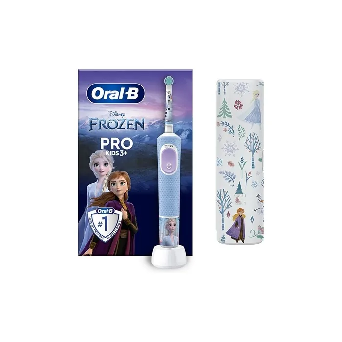 Oral B Vitality Pro Kids Frozen Electric Toothbrush With Travel Case