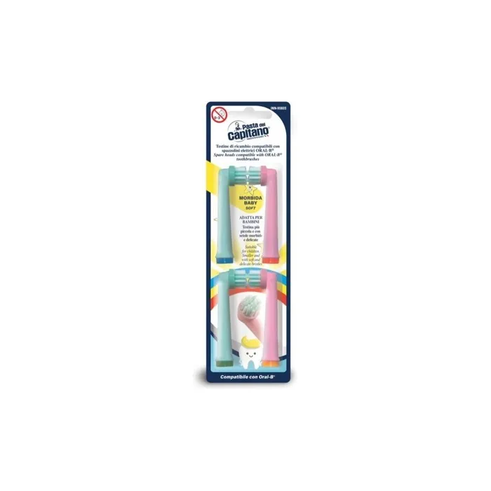 Pasta Del Capitano Replacement Heads for Children - Pack of 4
