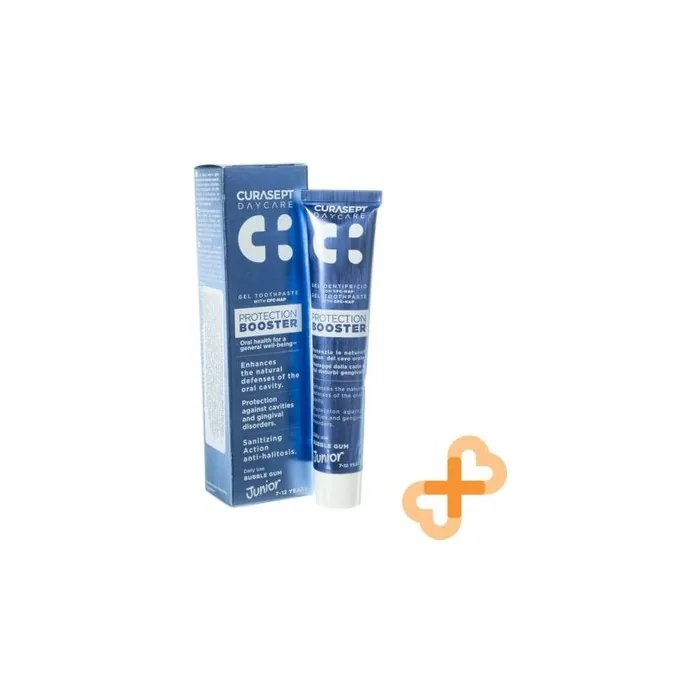Curasept Daycare Booster Bubble Gum Junior Toothpaste for Kids 7-12 Years 50ml