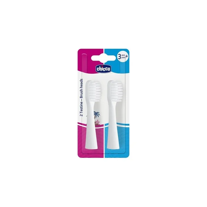 Chicco Electric Toothbrush Heads For Children 36 Months