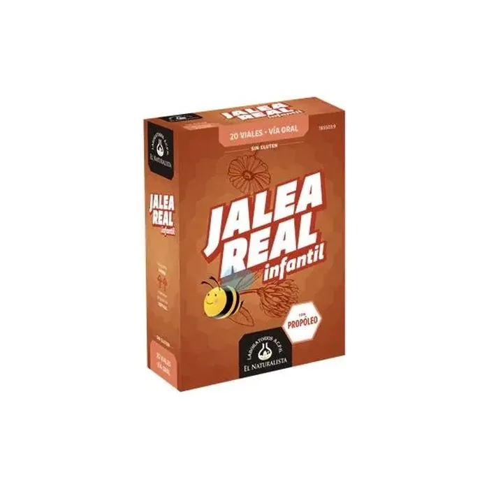 El Natural Royal Jelly For Children With Propolis 20 Vials