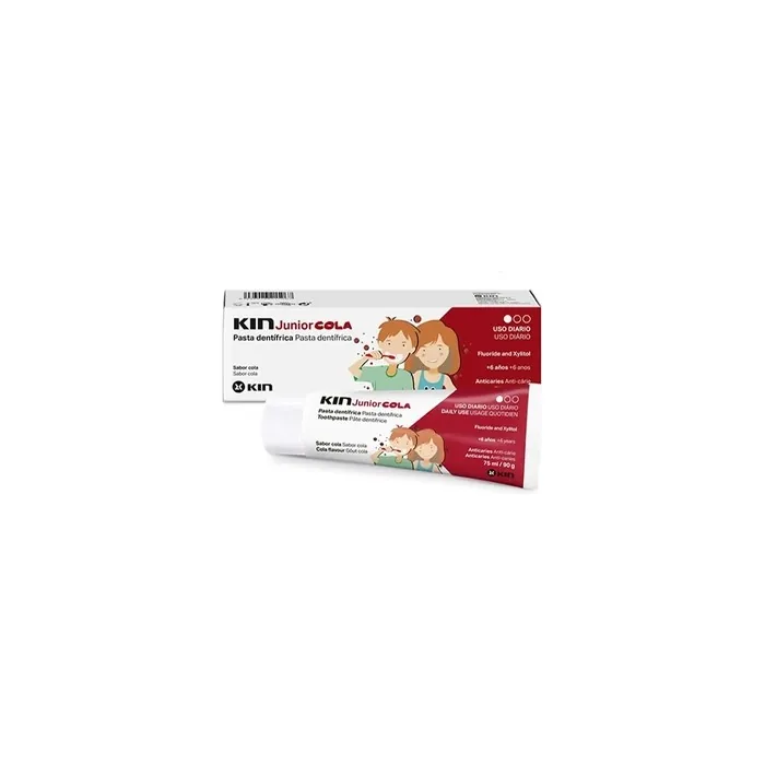 Kin Fluorkin Junior Cola Flavour Toothpaste 75ml