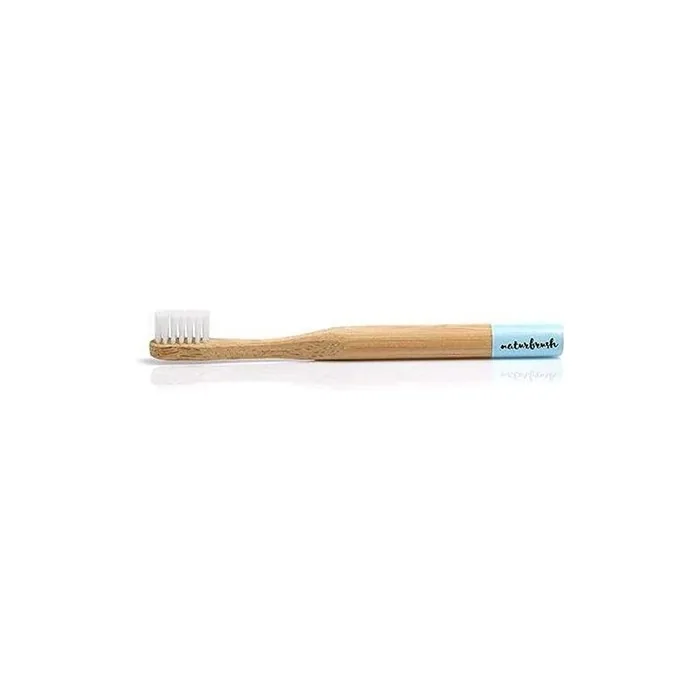Naturbrush Bamboo Toothbrush for Children Blue 100ml