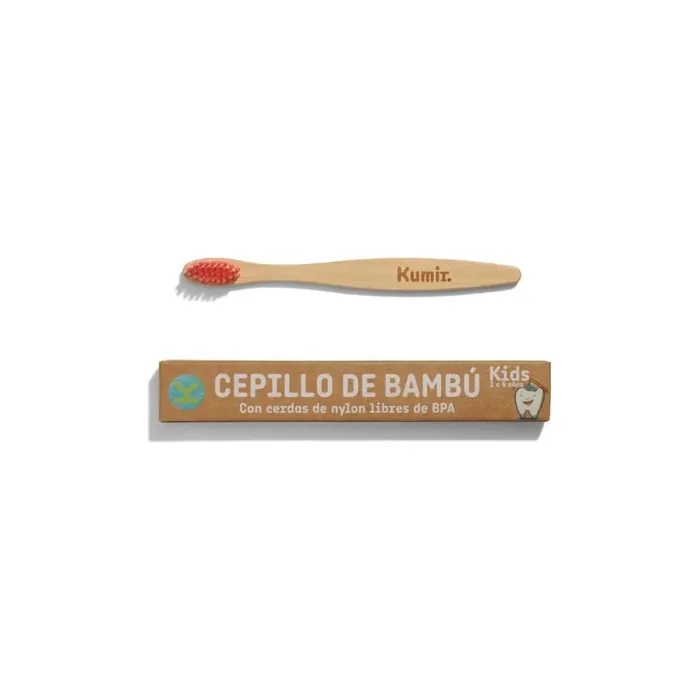 Lovyc Lovyc Kids Bamboo Toothbrush Red 1 Unit
