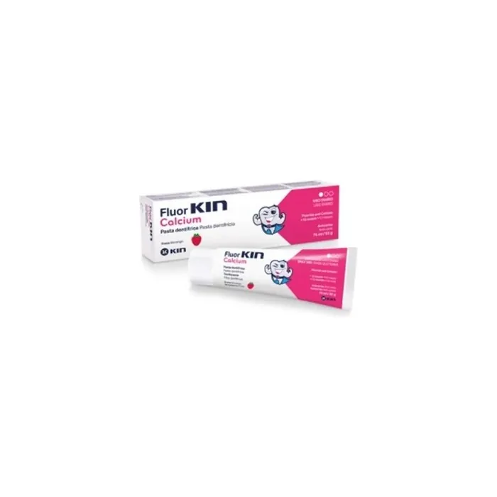 Kin Kin Fluorkin Calcium Strawberry Flavor Children's Toothpaste 75ml