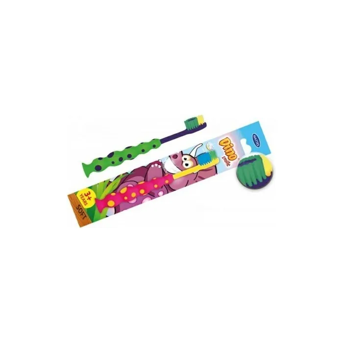 Mattes Dino M65 Soft Children's Toothbrush