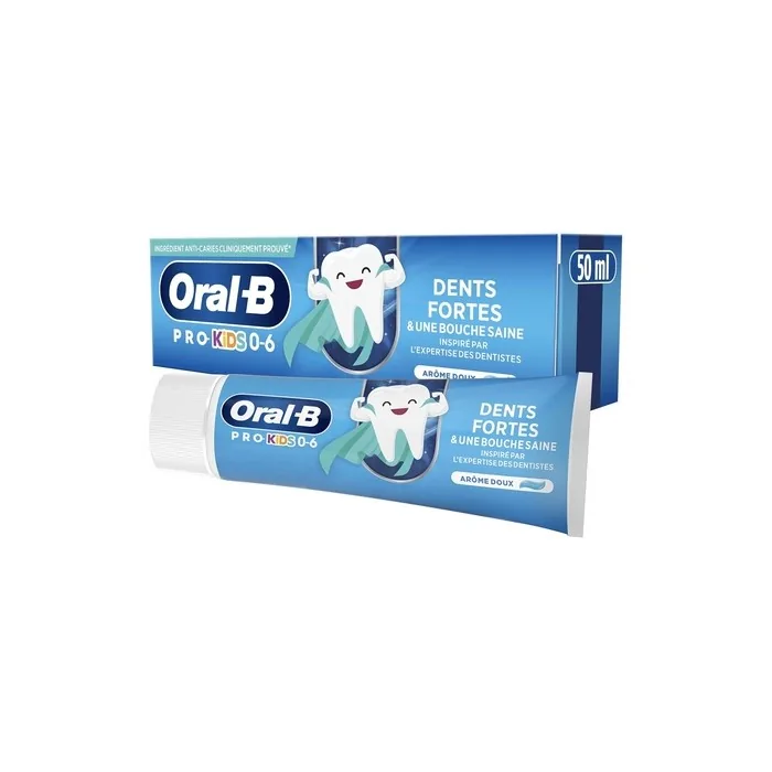 Oral-B Pro Kids Toothpaste 50ml - Gentle Formula for Ages 0-6
