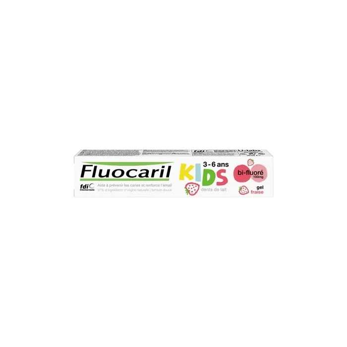 Fluocaril Fluocaril Kids Bifluoride Milk Teeth Strawberry Flavour 50ml