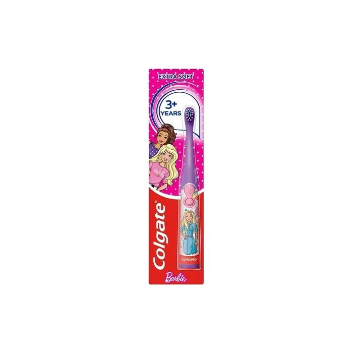 Colgate Barbie Kids Battery Powered Toothbrush Assorted Colors