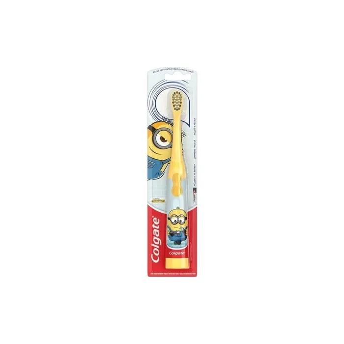 Colgate Minions Kids Extra Soft Battery Toothbrush 3+ Years - Assorted Color