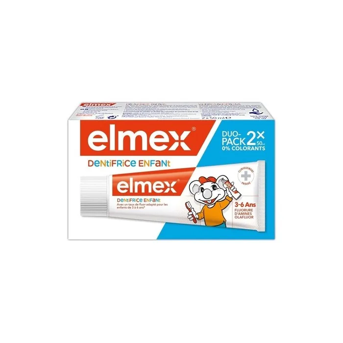 Elmex Child Toothpaste 50ml - Pack of 2
