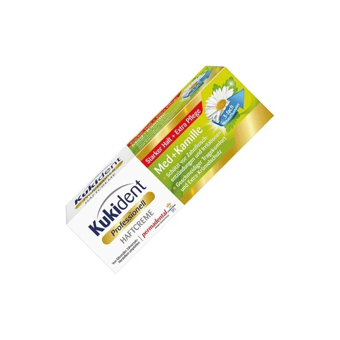 Kukident Kukident Super Denture Cream Extra Strong 40g Chamomile