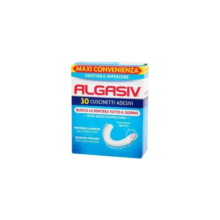 Combe Italia Algasiv 30 Adhesive Cushions For Lower Denture