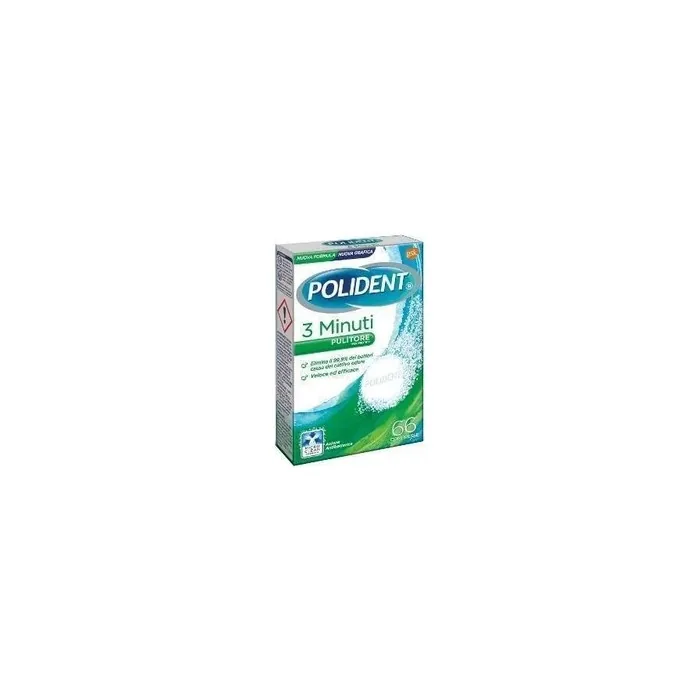 Haleon Italy Srl Polident 3 Minutes 66 Tablets