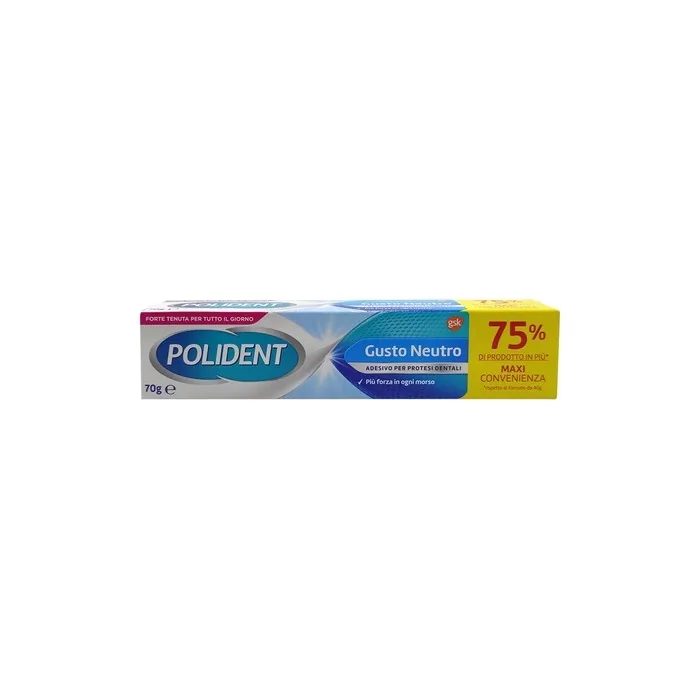 Haleon Italy Srl Polident Adhesive Cream For Dental Prostheses 70 G Neutral Flavor