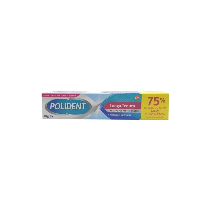 Haleon Italy Srl Polident Long Lasting Adhesive For Dental Prostheses 70 G