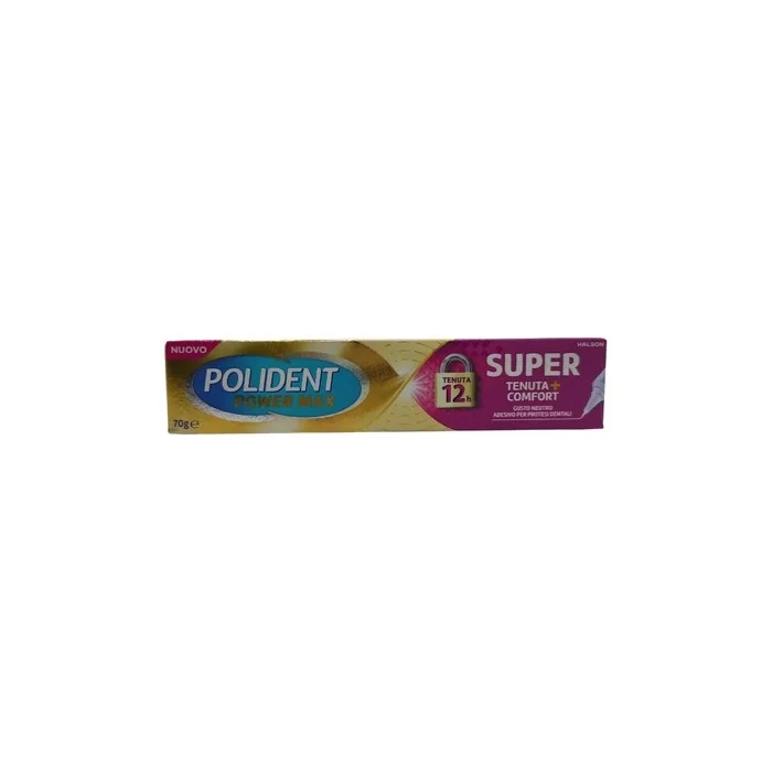 Haleon Italy Srl Polident Power Max Super Hold Cream For Dentures Neutral Flavor 70 Gr