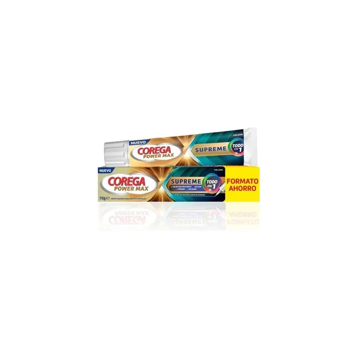 Corega Corega Supreme Fixing Cream For Dentures - 70 Grams
