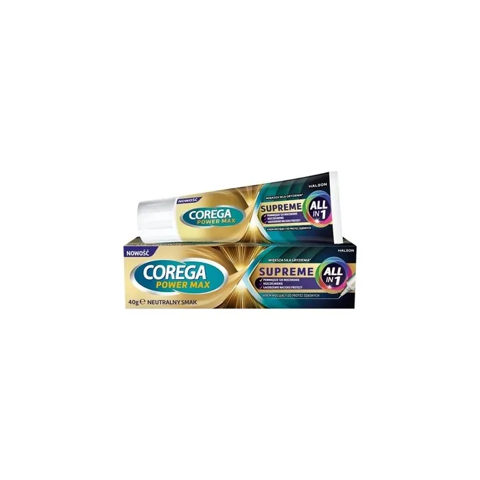 Power Max Supreme Allin1 Denture Adhesive Cream 40g