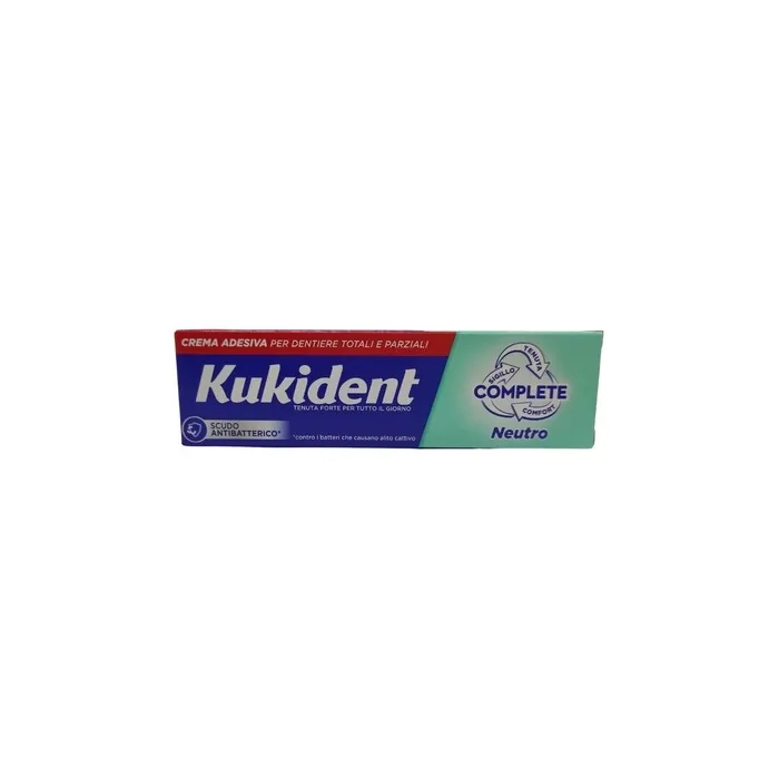 Kukident Complete Neutral Antibacterial Adhesive Cream 35 Gr