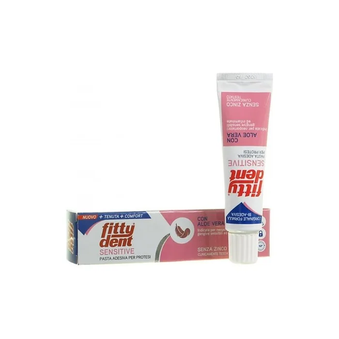 Fitty Dent Sensitive Adhesive Paste for Dentures 40g