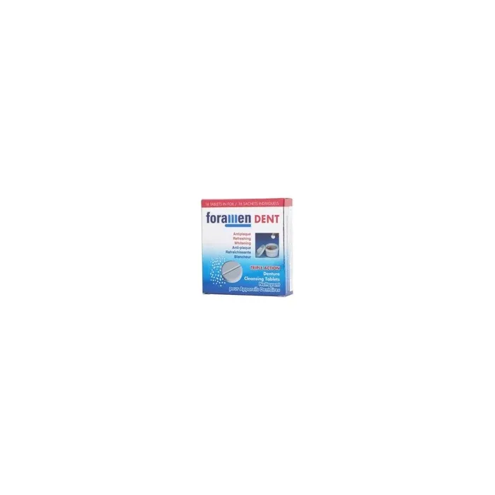 Foramen Tablet For Cleaning Postiches 16 Units