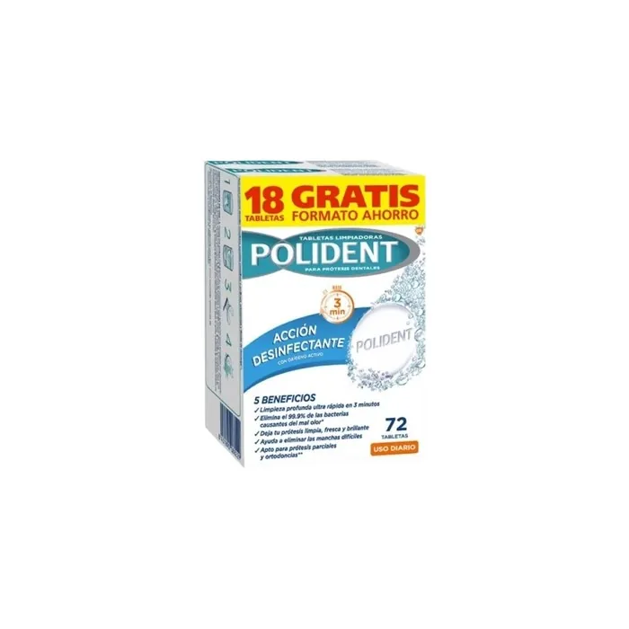 Polident Polident Cleaning Tablets 72 Units