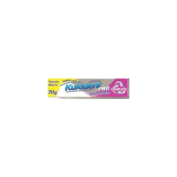 Kukident Kukident Pro Complete Classic Flavor Adhesive Cream 70g