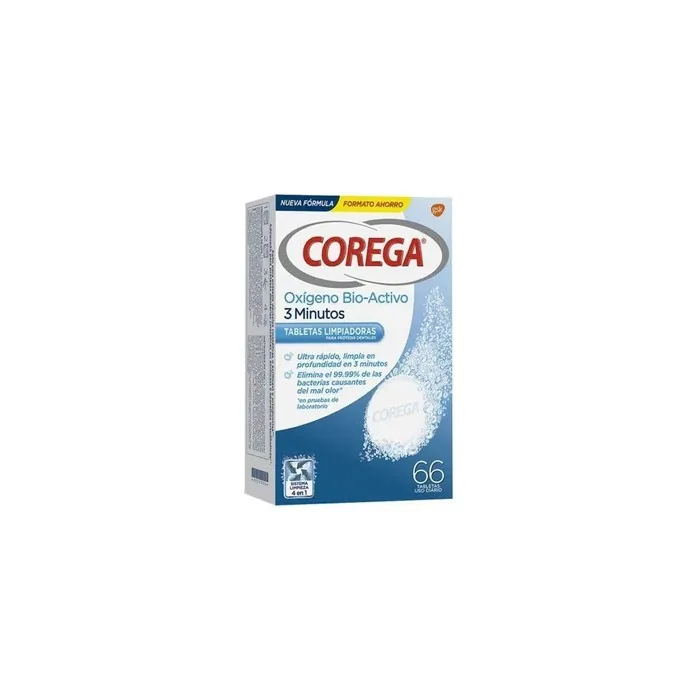 Corega Corega 3 Minute Active Oxygen 60 Units