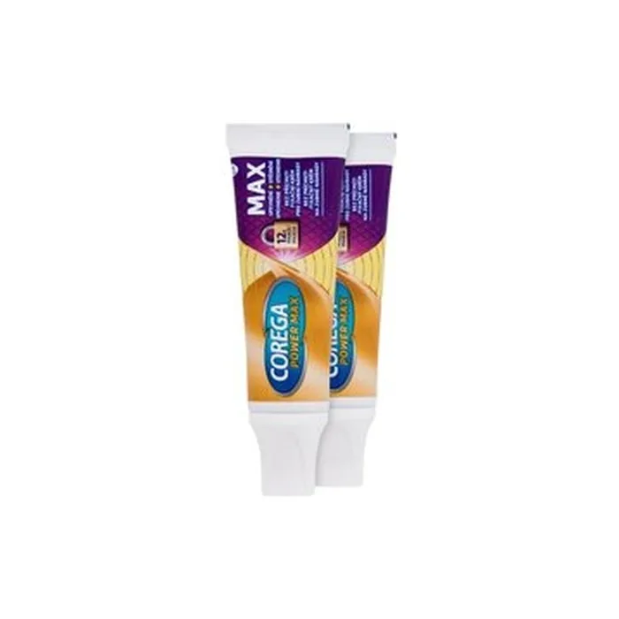 Corega Power Max Fixing Sealing Duo Fixing Cream For Firm And Secure Wearing Of Dental Prostheses