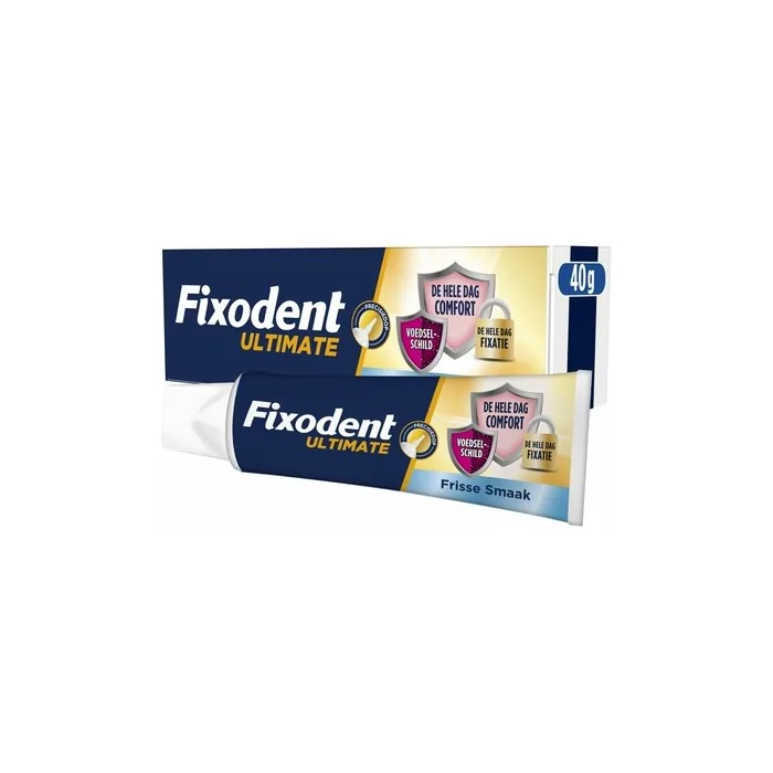 Fixodent Adhesive Paste Ultimate Fresh 40 Grams