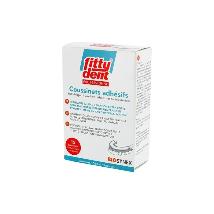 Dectra Pharm Fittydent Adhesive Denture Pads - Pack of 15