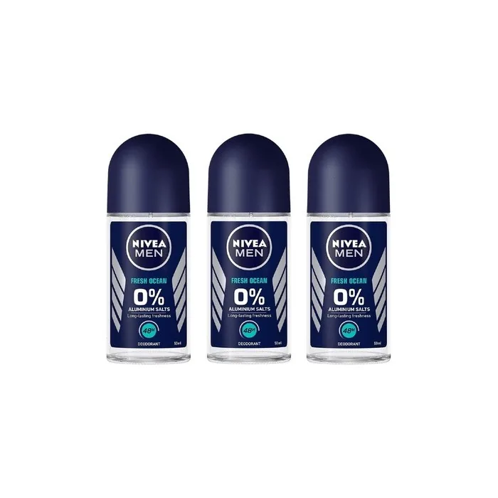 Nivea Fresh Ocean Men's Roll On Deodorant 1.7oz 50ml