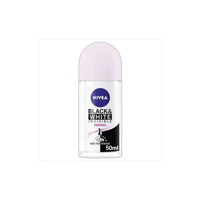 Nivea Invisible for Black & White Roll-On Deodorant 50ml