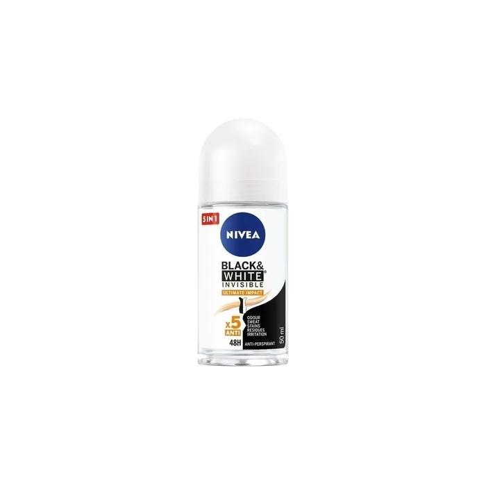 Nivea Black & White Invisible Ultimate Impact Antiperspirant Roll-On for Women