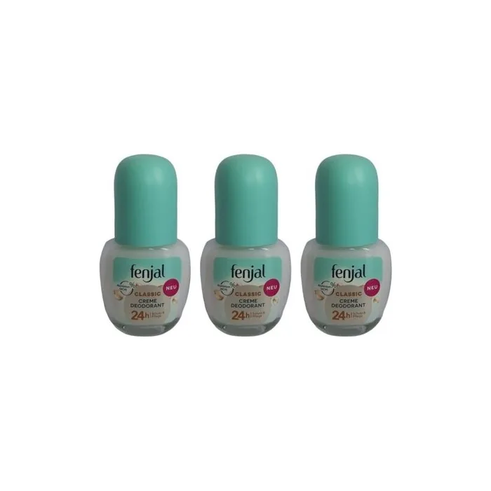 Fenjal Classic Cream Deodorant Roll-On 24 Hour Protection and Care 50ml