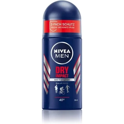 Nivea Men Dry Impact German Anti Perspirant Roll On 50ml