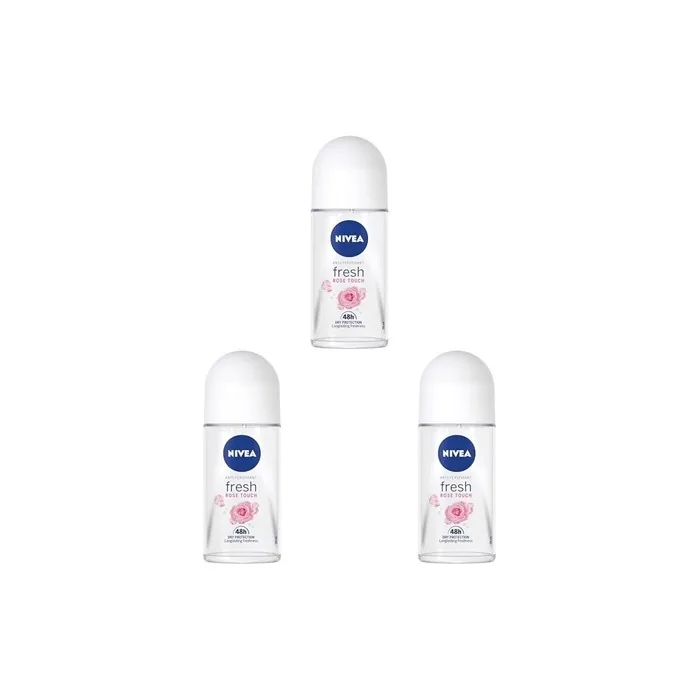 Nivea Rose Touch 48H Antiperspirant Ball for Women 50ml