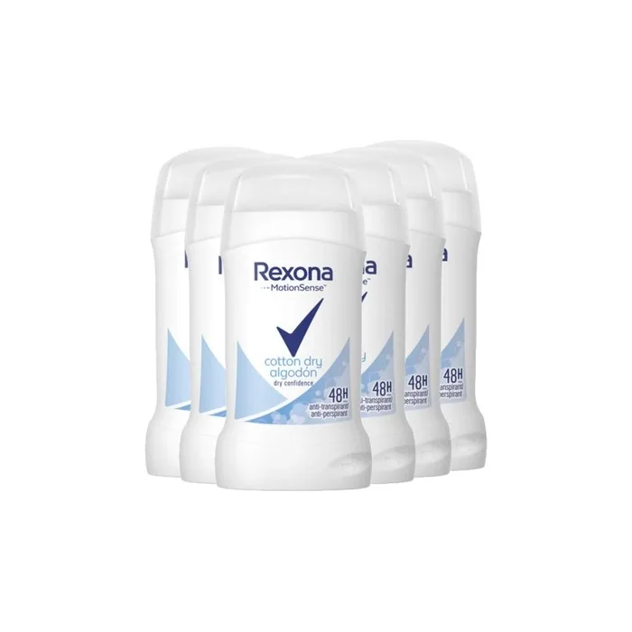 Rexona MotionSense Cotton Dry Anti-Transpirant Deodorant Stick 40ml