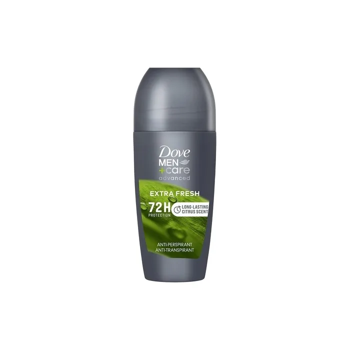 Dove Advanced Extra Fresh Antiperspirant Deodorant Roll On for Men 50ml Citrus