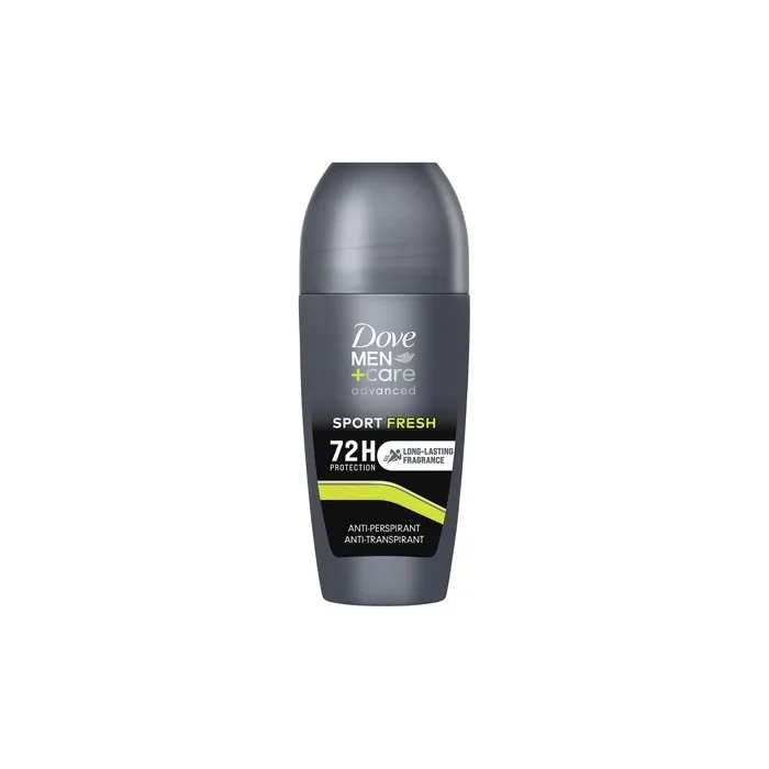 Dove Men Care Deodorant Roll On Advanced Care Sport Fresh Antiperspirant For Men Alcoholfree With 14 Moisturizing Cream Protection Up To 72 Hours 50ml