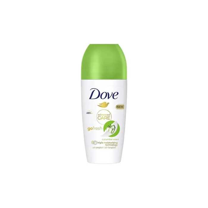 Dove Roll On Advanced Care Cucumber and Green Tea Air Freshener Antiperspirant 48 Hour Protection Deodorant for Men and Women 50ml