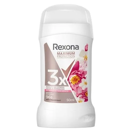 Rexona Maximum Protection Deodorant Stick Bright Bouquet Antiperspirant with 96 Hours Sweat and Body Odor Protection 50ml Bright Bouquet