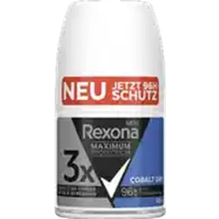 Rexona Maximum Protection Deodorant Roll-On Anti-Transpirant Cobalt Dry Travel Size