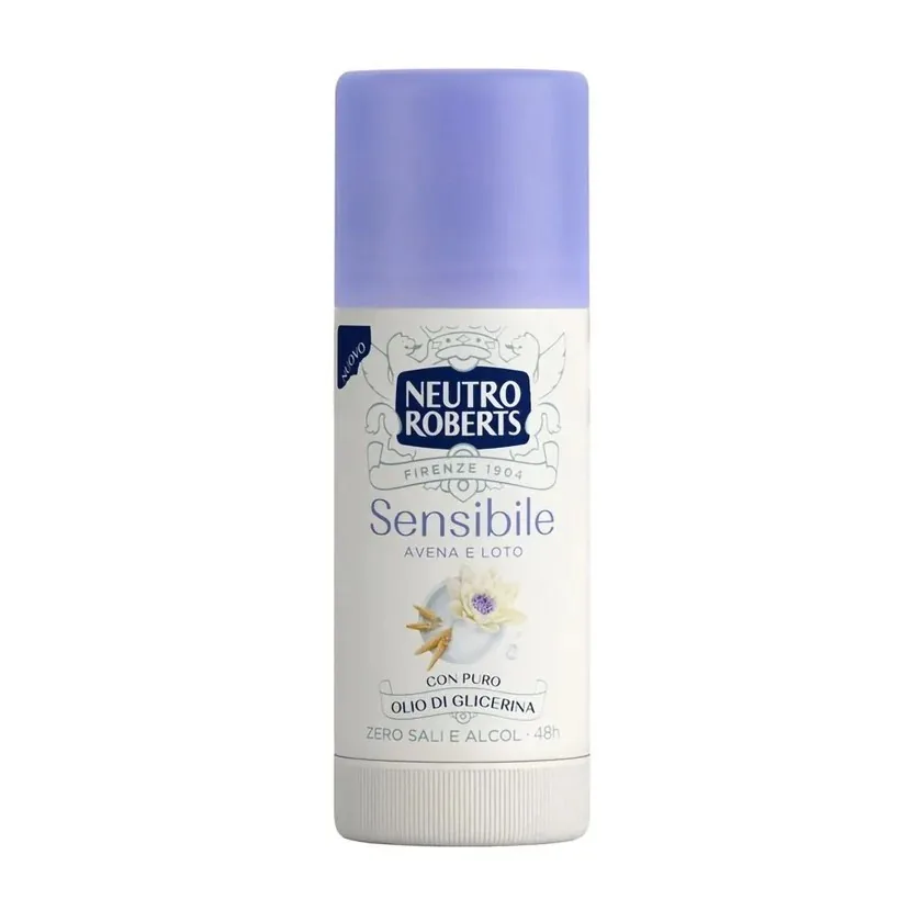Roberts Deodorant Stick 40 Ml Sensitive Oat And Lotus