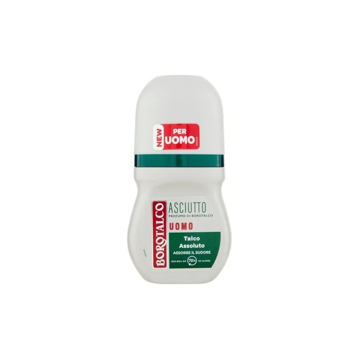 Borotalco Dry Roll On Deodorant 50ml 1.6 Fl Oz