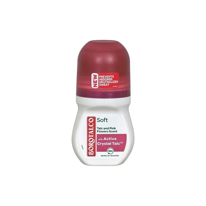 Borotalco Deo Roll On 50ml Soft - Gentle And Effective Deodorant